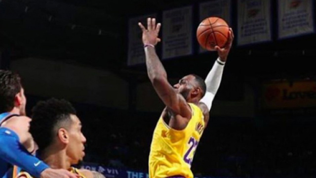 NBA : LeBron James n'a pas de limites. Credit: Instagram/ kingjames