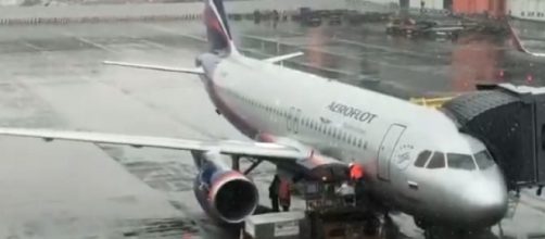 Aeroflot A320 - Moscow to St.Petersburg. [Image source/Sky Society YouTube video]