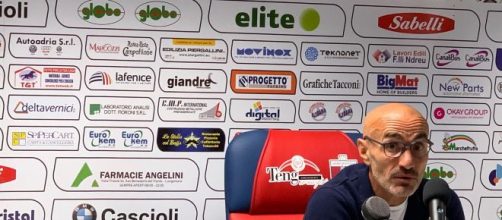 Paolo Montero, ex giocatore della Juventus e attuale tecnico della Sambenedettese.