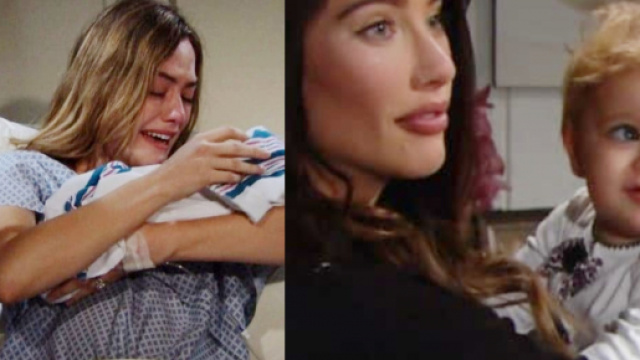 Beautiful, spoiler al 7 dicembre: Hope diventa mamma, Kelly contrae una brutta influenza