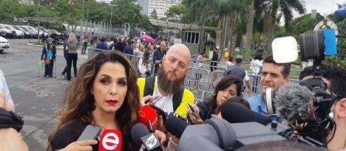 Luiza Ambiel ficou marcada por quadro polêmico do 'Domingo Legal'. (Reprodução/TV Globo)