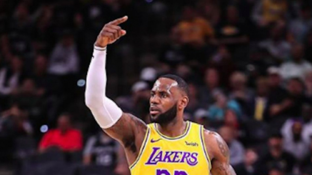 LeBron James casse encore tout sur son passage. (Credit Image : Instagram/lakers)