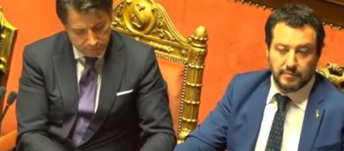 Giuseppe Conte e Matteo Salvini ai tempi del governo Lega-Movimento Cinque Stelle.