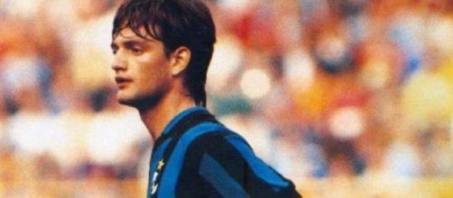 Alberto Rivolta in una foto degli anni '80 quando indossava la maglia dell'Inter