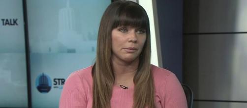 Brenda Tracy says her life was recently threatened [Image via KGW News/YouTube]