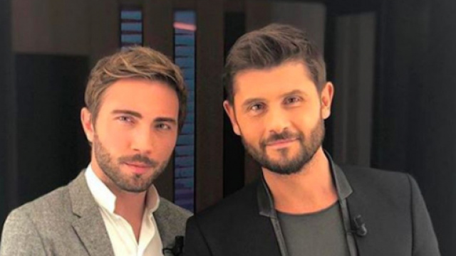 Christophe Beaugrand et son mari Ghislain Gerin ont eu leur premier enfant issu d'une GPA. Credit: Instagram/ghislainbeaugrandgerin