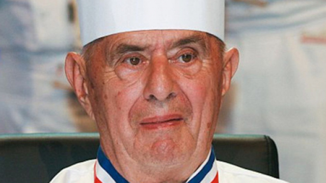 Paul Bocuse, chef iconique de France décédé en 2018. Credit: Wikipedia Commons