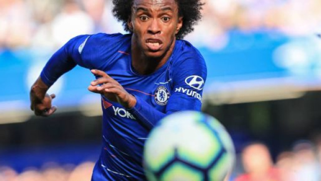 Willian, il centrocampista offensivo del Chelsea piace alla Juventus.