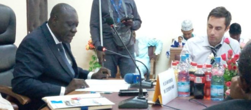 Mounouna Foutsou, Ministre de l Jeunesse et de l'Education Civique (c) Minjec