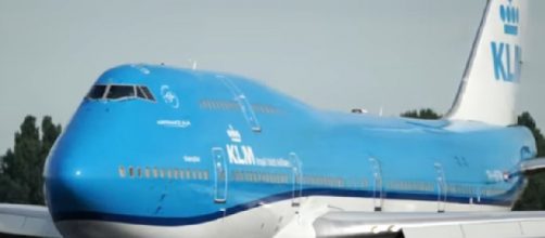 BOEING 747 takeoff at Amsterdam Airport Schiphol. [Image source/PlanesWeekly YouTube video]