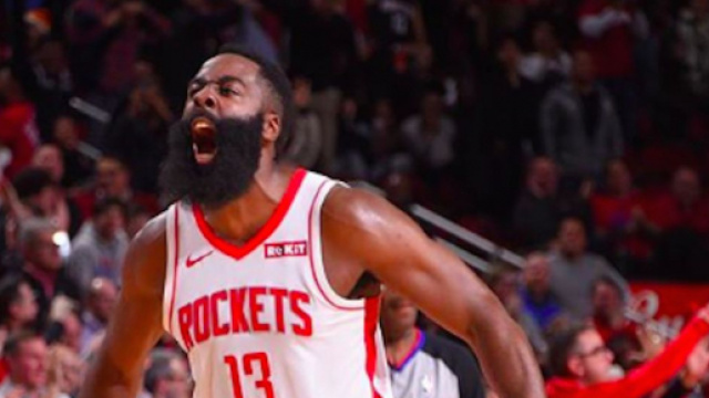 James Harden dans ses oeuvres (Credit Image : Instagram/jharden13)