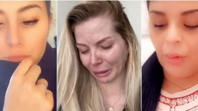 Maylone, le bébé de Jessica Thivenin et Thibault Garcia a frôlé la mort. Anaïs, Sarah Fraisou et Julia réagissent. ®Snapchat : Anaïs, Sarah.