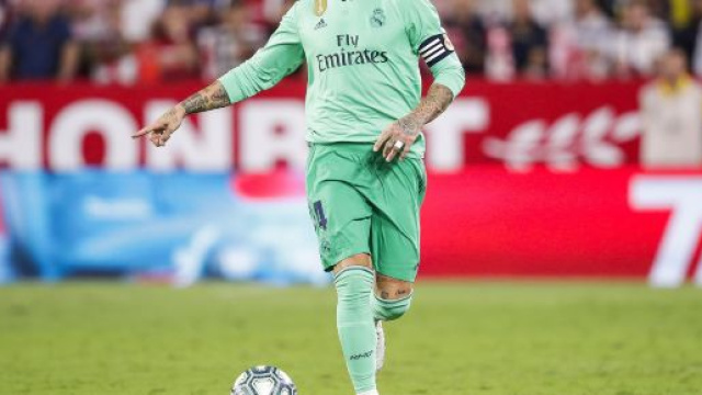 Sergio Ramos, difensore del Real Madrid.