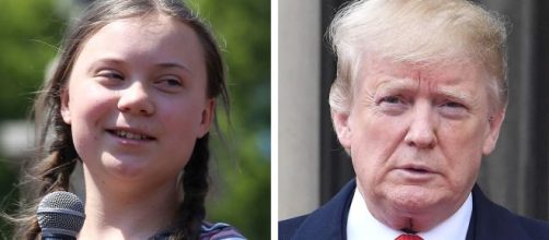 La respuesta de Greta Thunberg a un irónico tuit de Trump. / eluniversal.cl