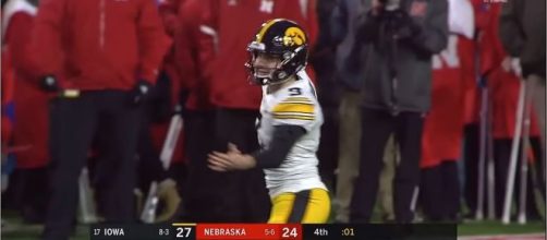 Nebraska football got taunted after losing to Iowa [Image via Big Ten Network/YouTube]