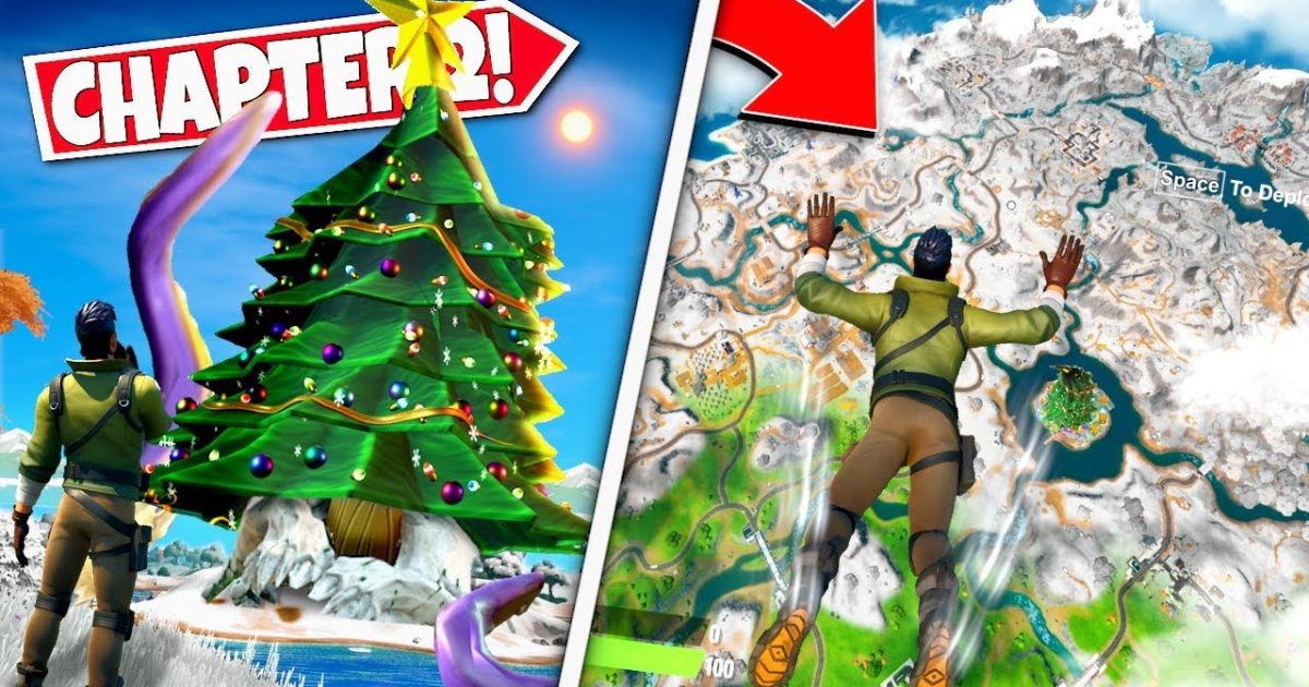 The 'Fortnite' Christmas event map has been leaked, there will be