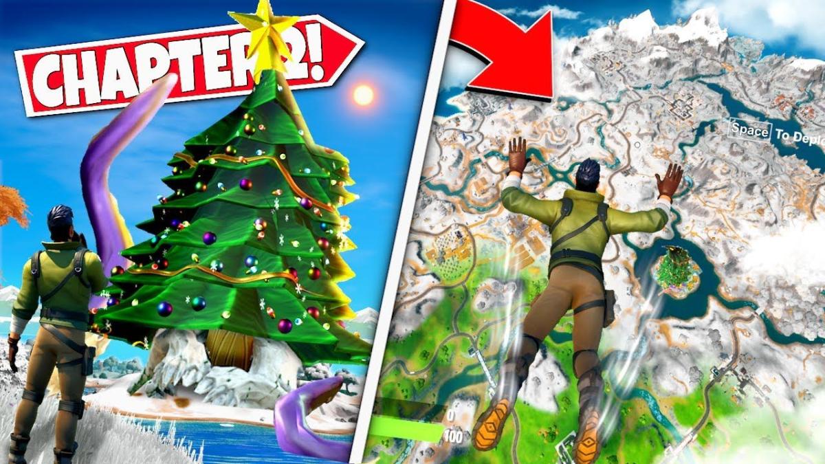 All Christmas Trees In Fortnite Chapter 2 Map