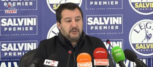 Matteo Salvini reduce da una visita in Calabria.