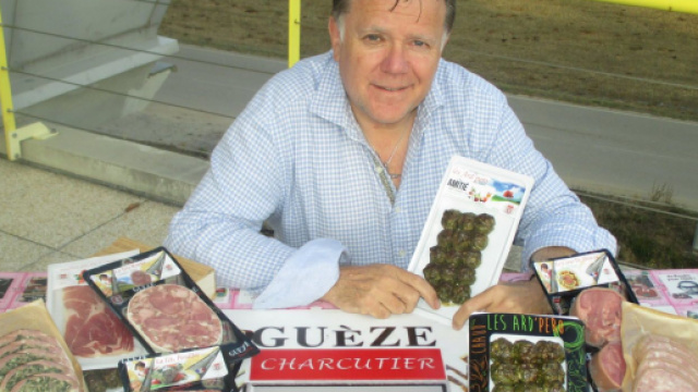 Le charcutier ardéchois Christophe Guèze intègre l'émission "Top Chef" à Paris, dès le 17 décembre (cliché le dauphine.com)