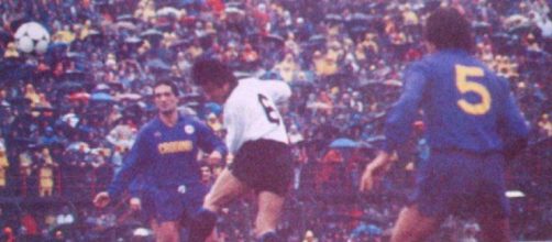 Fiorentina-Inter 0-1 del 14 dicembre 1986: il gol di testa segnato da Passarella.