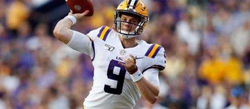 LSU's Joe Burrow became the second LSU player to win the Heisman Trophy. [Image Credit] ESPN College Football/YouTube