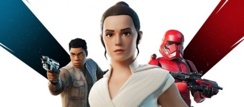 Fortnite' 'Star Wars' event went live at 2:00 PM ET. [image source: Instagram/fortnite]