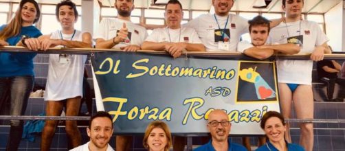 La ASD "Il Sottomarino" al completo