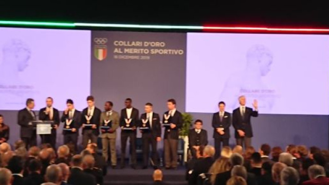 Premiazione di Raffaele di Maggio a Roma