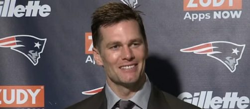 Brady is going for his seventh Super Bowl ring this season. [Image Source: New England Patriots/YouTube]