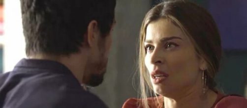 Paloma (Grazi Massafera) viverá momentos de tensão com Marcos (Romulo Estrela) em "Bom Sucesso". (Reprodução/TV Globo)