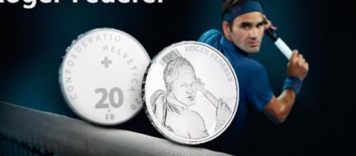 Roger Federer aura sa propre pièce de monnaie en Suisse. Credit: Instagram/rogerfederer