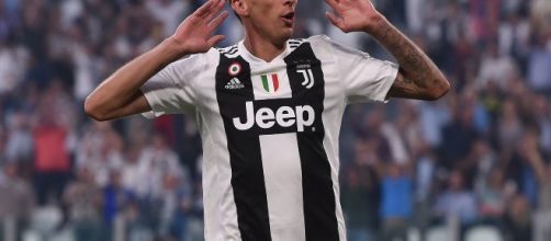 Mario Mandzukic, punta della Juventus, è tra i possibili partenti a gennaio