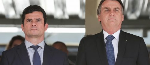 Bolsonaro volta a desconfiar de Moro. (Arquivo Blasting News)