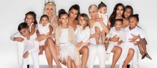 The Kardashian clan will not be dropping a Christmas card this year and Kim edited her family's photo (Image source:Instagram/@pulsenigeria247)