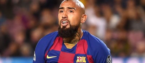 Arturo Vidal, centrocampista del Barcellona.