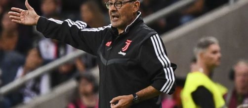 Maurizio Sarri, tecnico della Juventus.