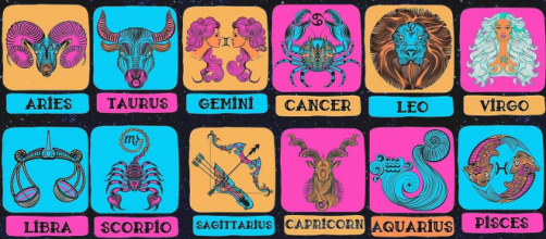 Una rappresentazione dei dodici segni dello zodiaco