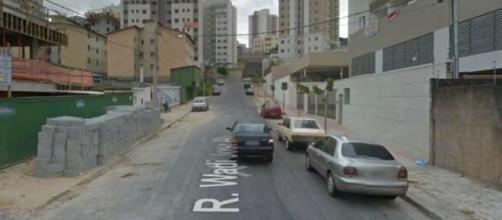 Pai atropela e mata o próprio filho em Belo Horizonte. (Reprodução/Google Street View)