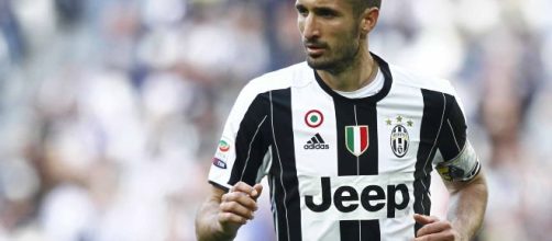 Giorgio Chiellini, difensore centrale della Juventus.