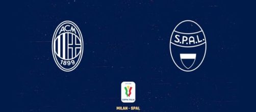 Milan-Spal agli ottavi di Coppa Italia