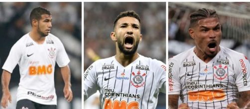 Corinthians deve oficializar saída de trio nos próximos dias. (Reprodução/Fotomontagem)