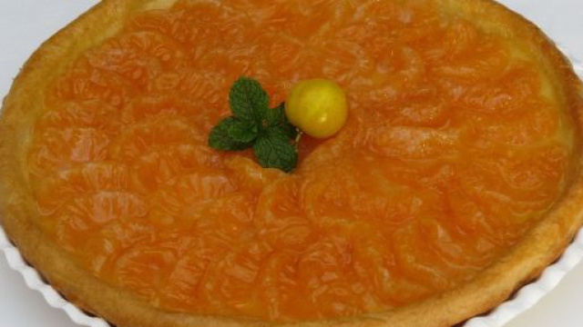 La ricetta della crostata con crema di mandarini.