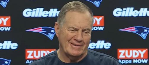Belichick said Brown's workout has nothing do to with Patriots. [Source: New England Patriots/YouTube]
