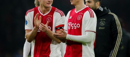 De Ligt e De Jong in una foto di quando ero compagni all'Ajax