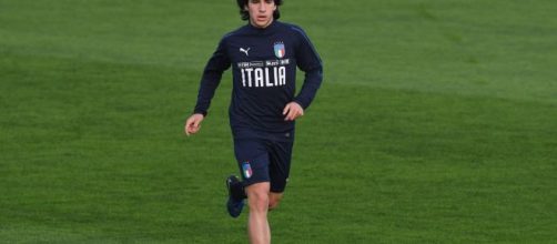 Sandro Tonali, centrocampista del Brescia e della nazionale italiana.