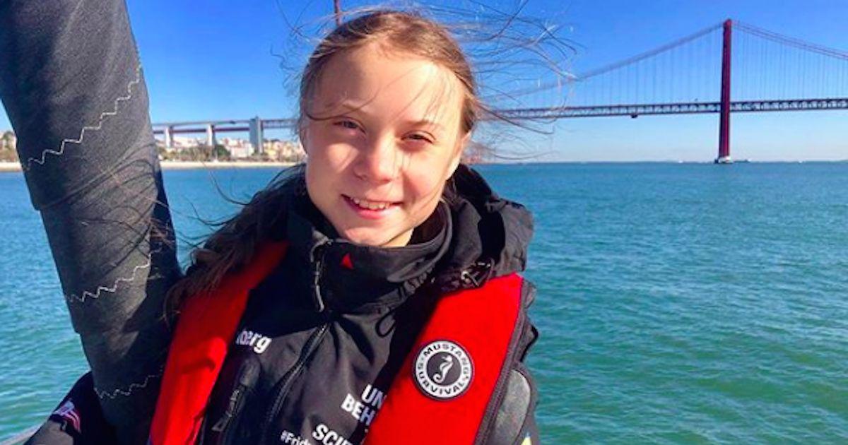 Greta Thunberg arrived in Lisbon for COP25 after crossing ...