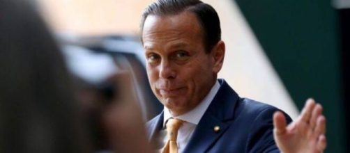 Doria: tucano chegou a afirmar que não houve ação da PM, mas uma reação dos soldados. (Reprodução/TV Globo)