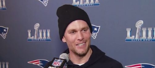Brady and the Patriots beat the Chiefs, 37-31, last season. [Image Source: New England Patriots/YouTube]