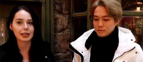 '90 Day Fiance': Jihoon looks unhappy on Christmas outing and that's unusual - Image credit - JunnyVanny YouTube