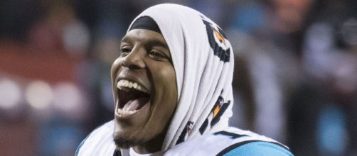 An image of Cam Newton. [image source: Keith Allison- Wikimedia Commons]